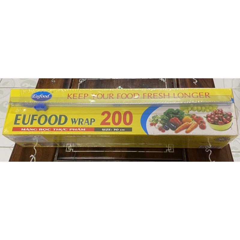 Màng Bọc Thực Phẩm EUFOOD Wrap 200 size 30 cm