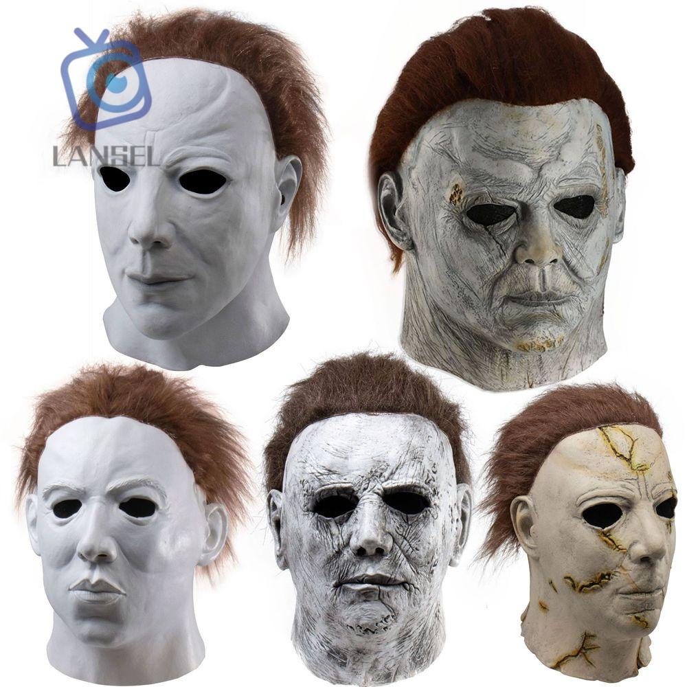 Mặt Nạ Latex Bảo Vệ Toàn Diện Hóa Trang Halloween Độc Đáo