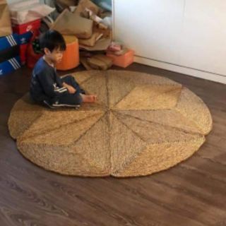 Thảm cói trang trí hàng dầy 1,2m