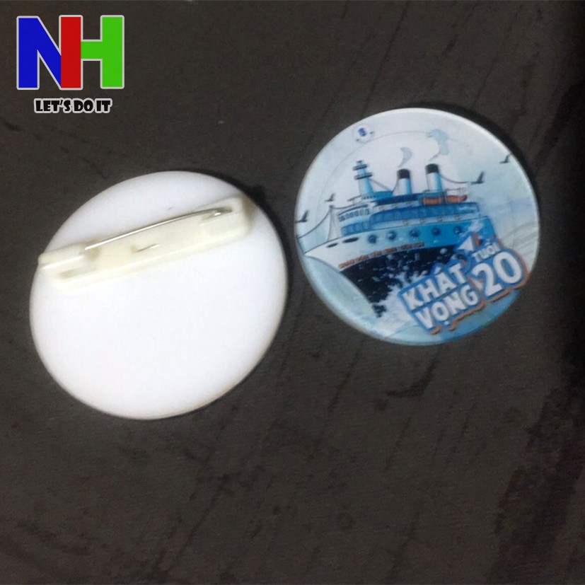 20 Phôi huy hiệu mica