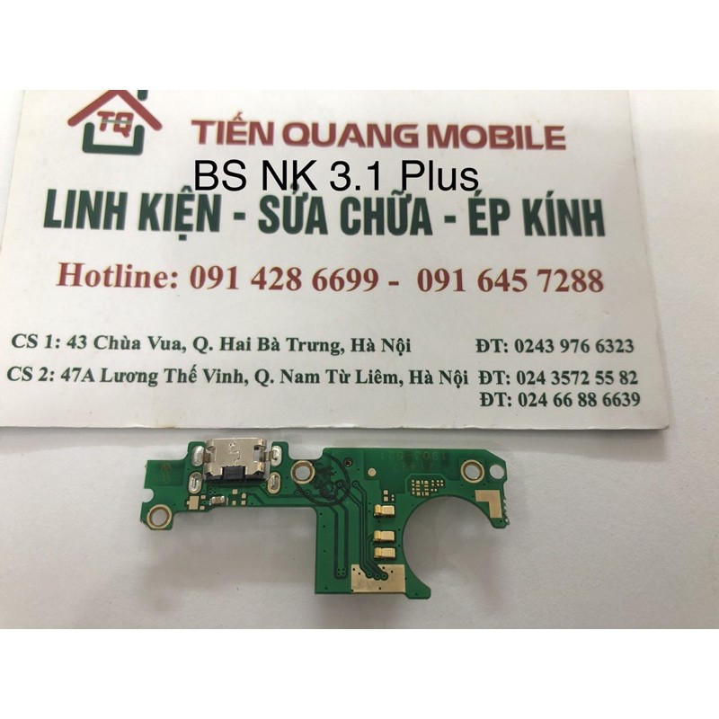 Bo sạc đt Nokia 3.1 Plus