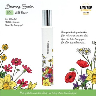 [BẢN GIỚI HẠN] WILD FLOWER Tinh Dầu Nước Hoa Pháp Cao Cấp Jayden Boutique