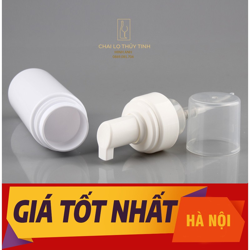 { Bán buôn/Bán sỉ}  Chai Xịt Tạo Bọt 100ml đựng sửa rửa mặt, sữa tắm