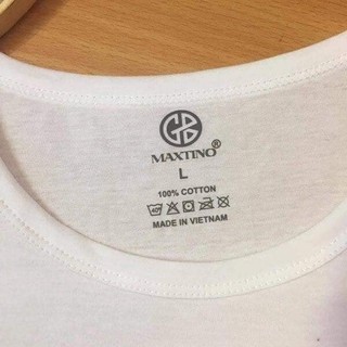 Áo ba lỗ nam áo lót nam trắng trơn chất cotton mềm mát Maxtino