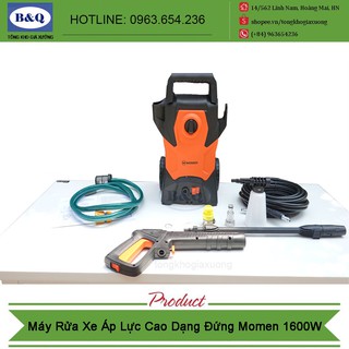 Máy Rửa Xe Áp Lực Cao Dạng Đứng Momen 1600w tongkhogiaxuong