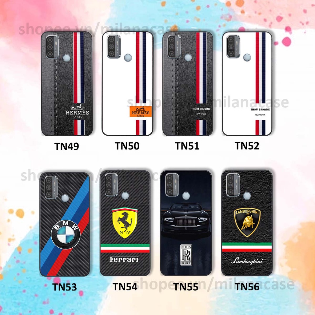 Ốp Oppo A53 in hình các thương hiệu nổi tiếng trẻ trung thể thao cá tính