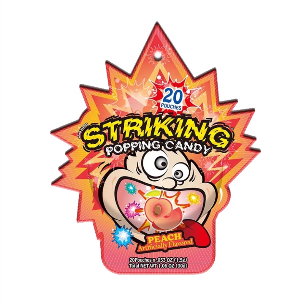 Kẹo Nổ Striking Hongkong 30gr - Hàng Nhập Khẩu Công Ty