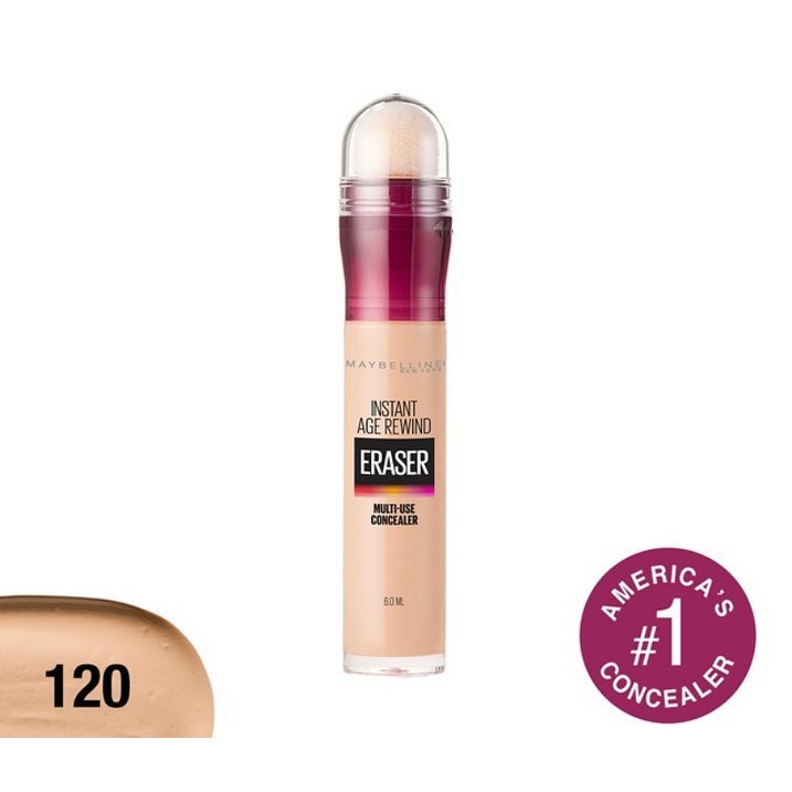 Bút Che Khuyết Điểm Đa Năng Che Phủ Hoàn Hảo Maybelline Instant Age Rewind Eraser Multi-Use Concealer 6.0ml