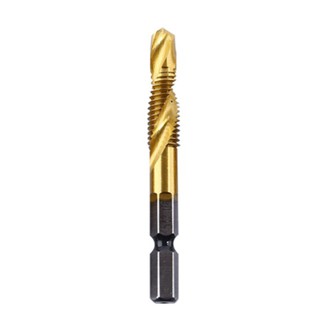 Bộ 6 Mũi Khoan Taro Mạ Titan Hệ Mét Chất Lượng Cao
