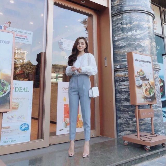 Quần baggy tây - 4 màu