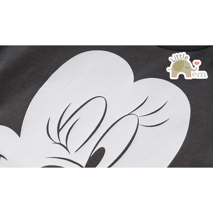 Áo bé gái/ bé trai Cotton cộc tay Malwee _ Mickey