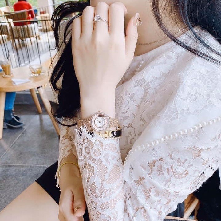 Đồng Hồ Nữ Chính Hãng Dây Kim Loại Đính Đá Royal Crown 2606 Jewelry Chống Nước Chố | BigBuy360 - bigbuy360.vn