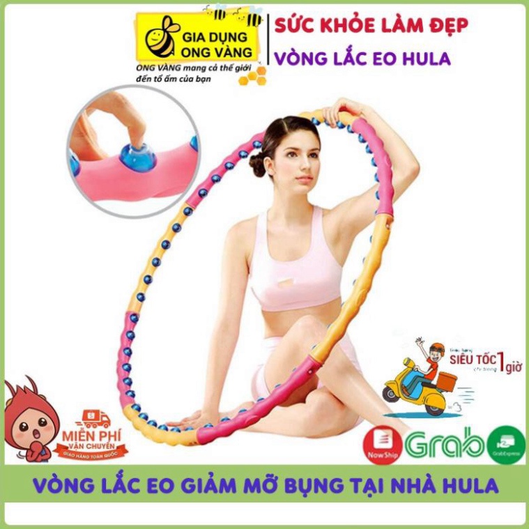 Vòng Lắc Eo Hula Hoop, Vòng Lắc Eo  Thon Eo - Lỗi 1 đổi 1