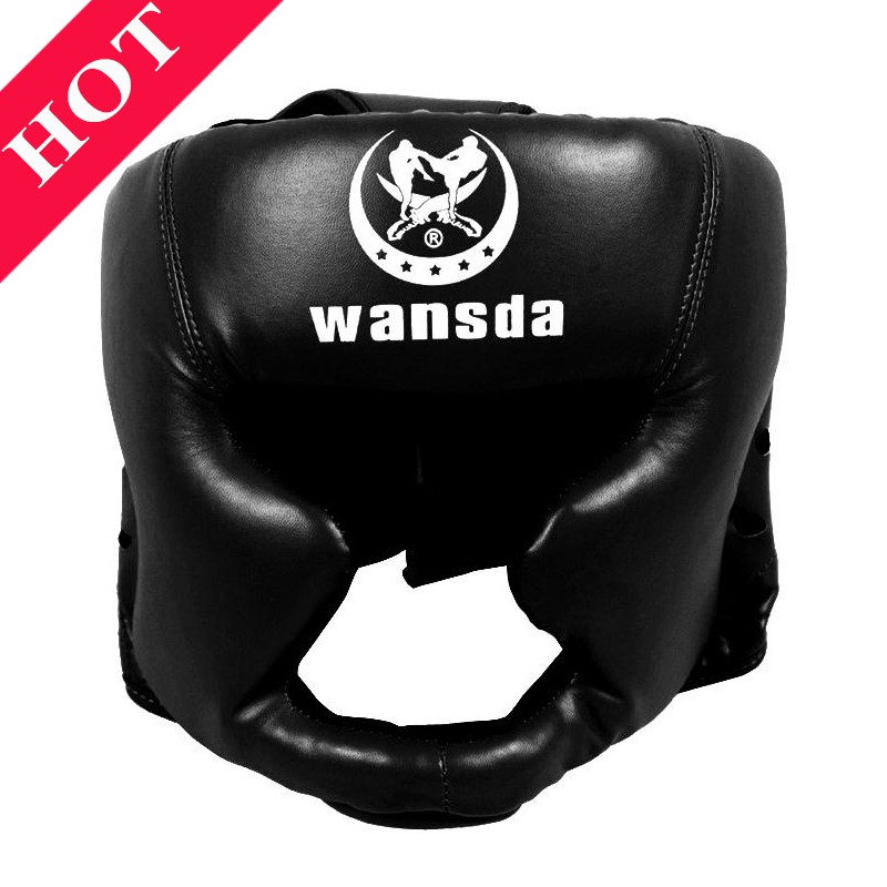 Mũ boxing bảo vệ đầu ⚡FREESHIP⚡ Nón đội đầu Kick Boxing tập võ