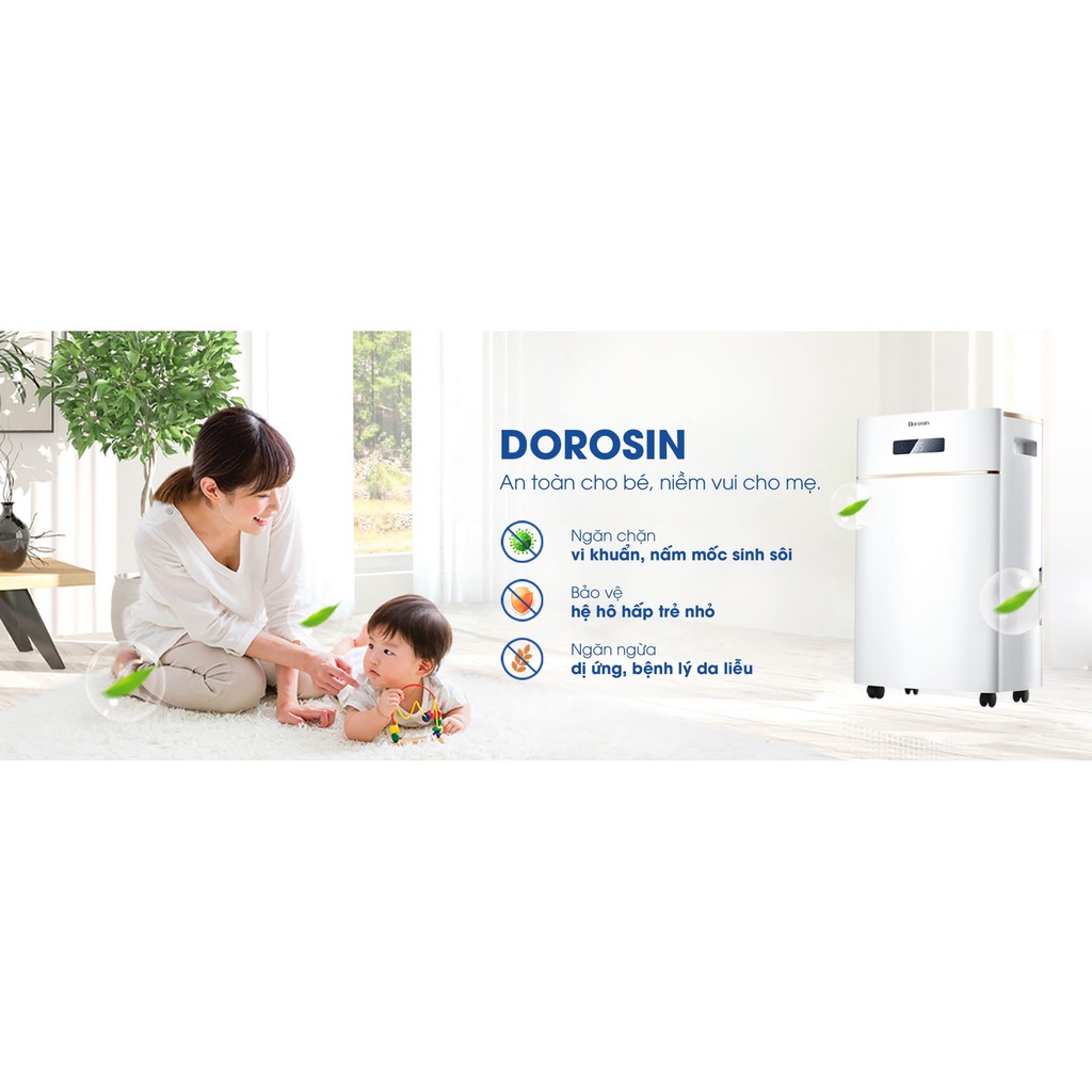 Máy hút ẩm dân dụng Dorosin ER-630E