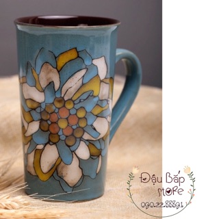 (ORDER) SET 4 CỐC SỨ PHONG CÁCH VINTAGE