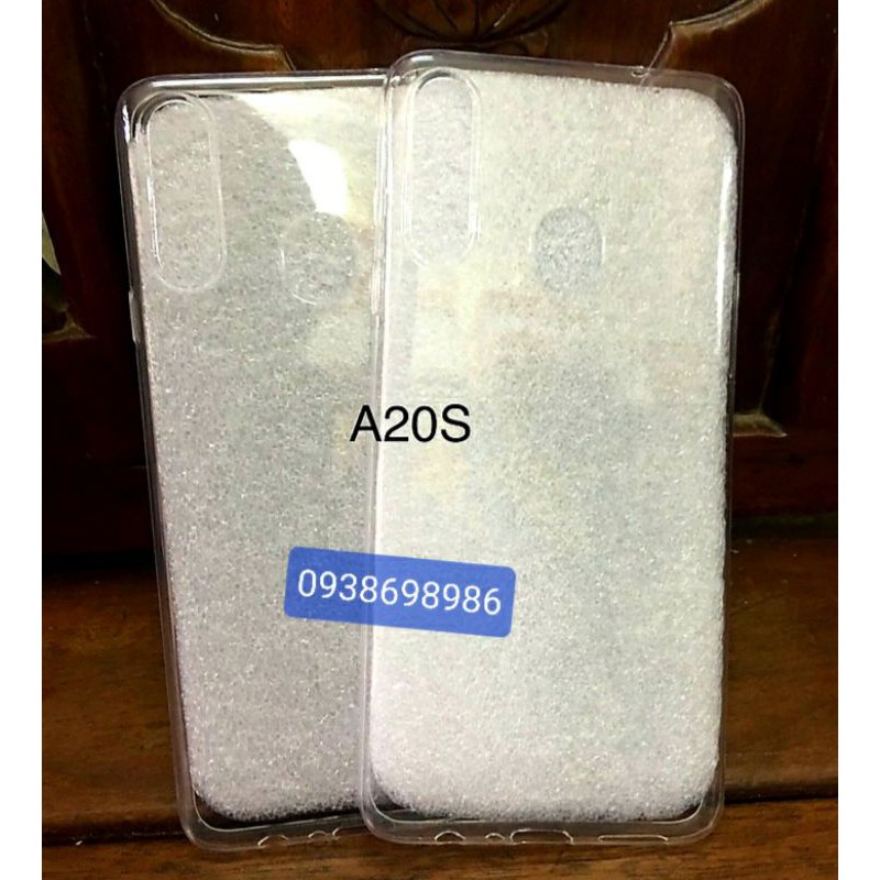 ốp lưng samsung A20S dẻo trong suốt