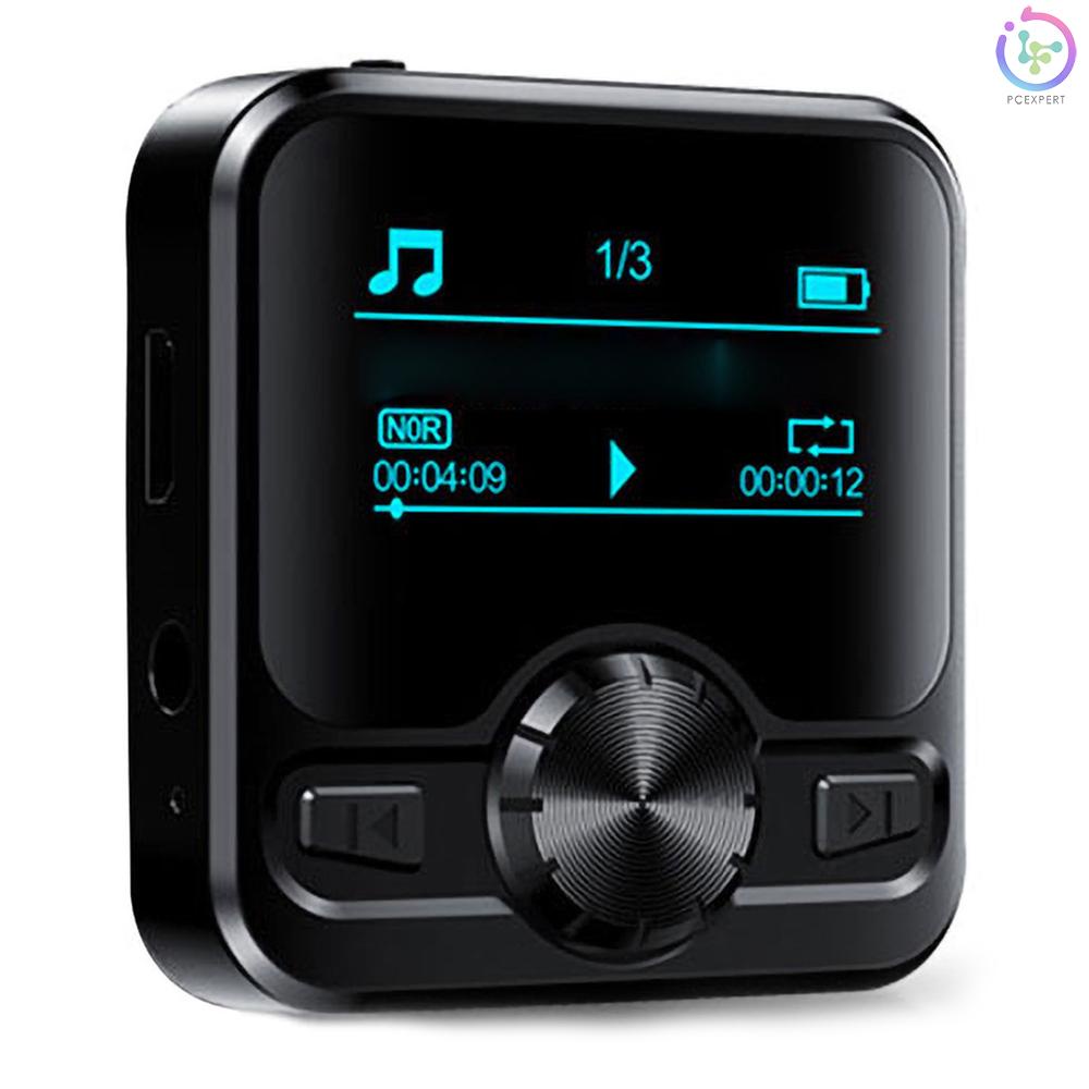 Máy nghe nhạc JNN M9 MP3 FM Radio FM kỹ thuật số nhỏ gọn với tai nghe 3.5mm bằng kim loại sạc pin