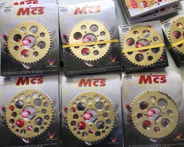 Nhông sên dĩa 7li MCS Malaysia cho Honda ,Yamaha