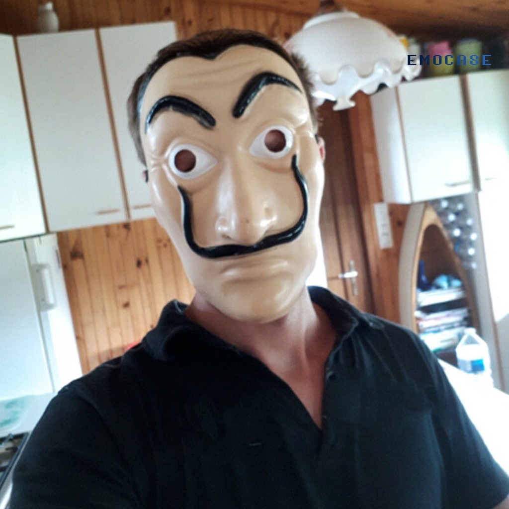 Ny-đồ Che Mặt Hóa Trang Halloween Trông Như Thật Chống Dị Ứng Dễ Mặc Nhiều Phong Cách Trang Trí