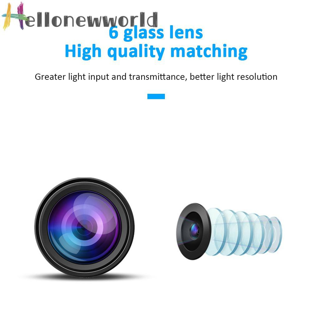 Hellonewworld 1080P 2MP USB Web Camera Automatic Focus Online Video Microphone PC Webcam