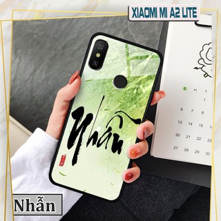 Ốp lưng Xiaomi Mi A2 Lite-in chữ thư pháp