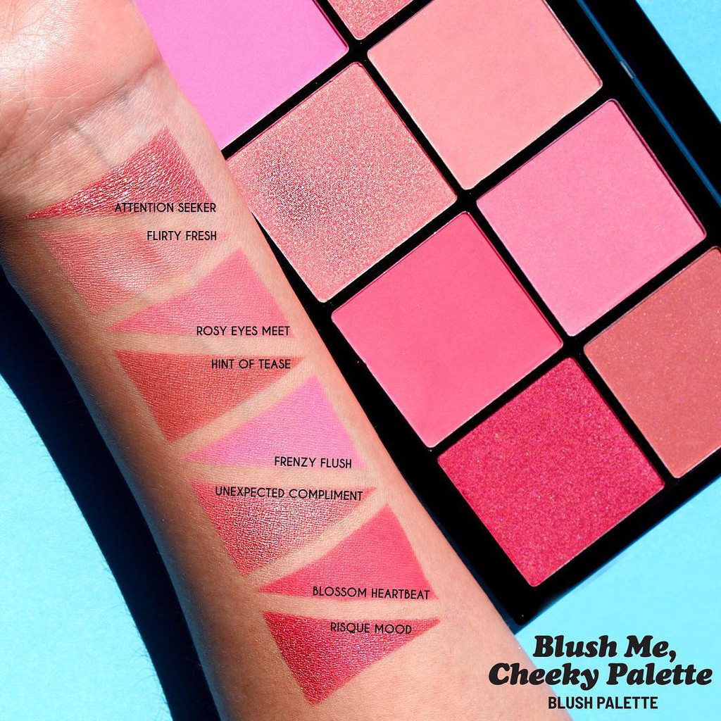 Bảng phấn má hồng J.Cat Beauty Cheeky trang điểm da - phấn 8 ô | BigBuy360 - bigbuy360.vn