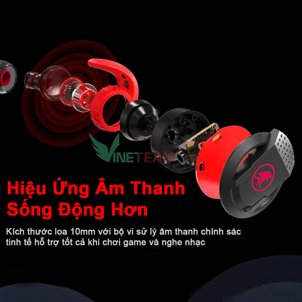 Tai nghe gaming XMOWI RX3 2 mic đàm thoại khử ồn chơi cực tốt game PUBG COD FREE FIRE tặng cáp chuyển đổi 3.5 -dc4430