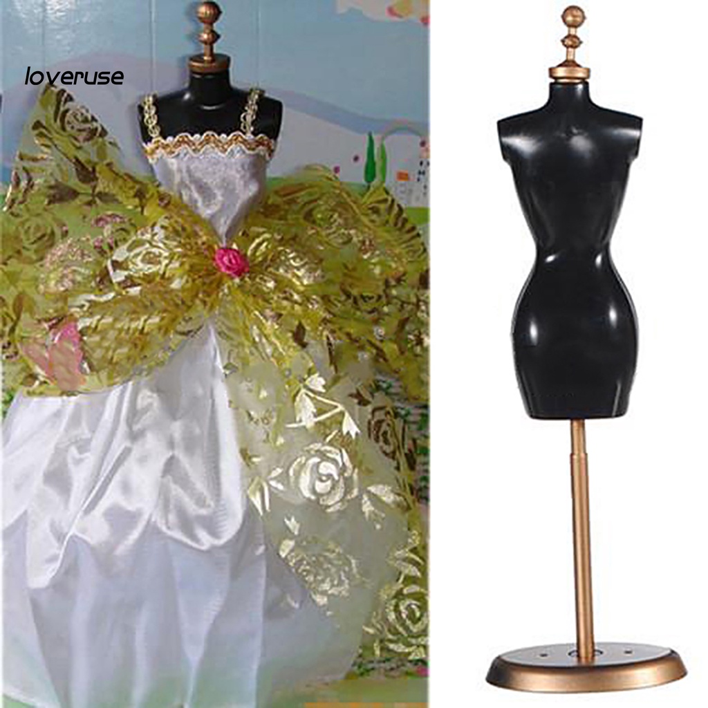 Giá đỡ ma nơ canh mini bằng nhựa cho búp bê