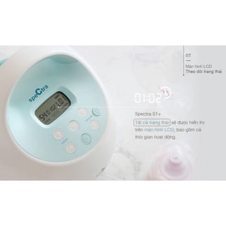Máy hút sữa điện đôi Spectra S1 Plus (Hospital Grade) [CHÍNH HÃNG]