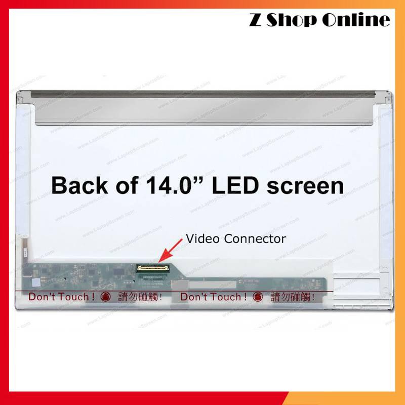 🎁 Màn Hình Laptop 14 Inch LED Dày 40 Pin ThayThế Cho Dell HP Lenovo Toshiba LG Asus