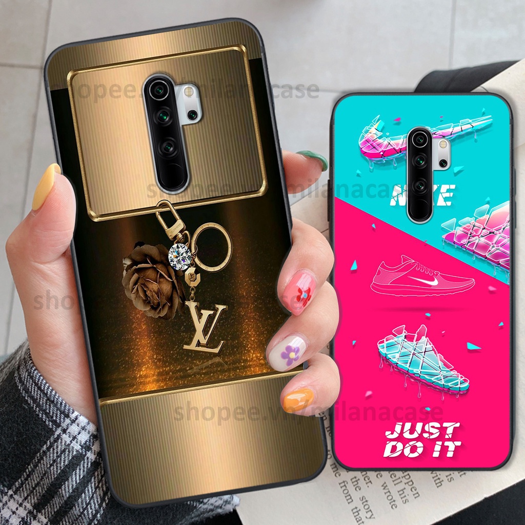 Ốp Xiaomi Redmi Note 8 / Note 8 Pro in hình các thương hiệu nổi tiếng sang chảnh, đẳng cấp, cá tính