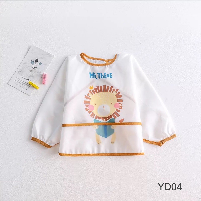 Yếm ăn dặm dài tay cao cấp