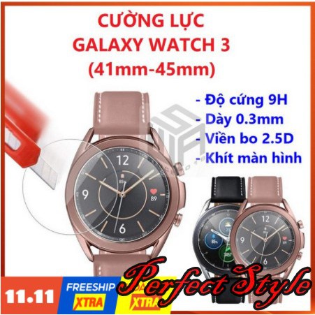 Kính cường lực, Dán màn hình cho Samsung Galaxy Watch 3 41mm và 45mm