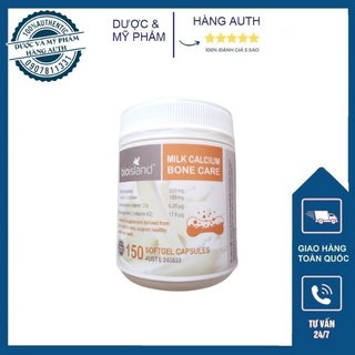 Canxi sữa hữu cơ Bioisland Milk Calcium Bone Care, Úc