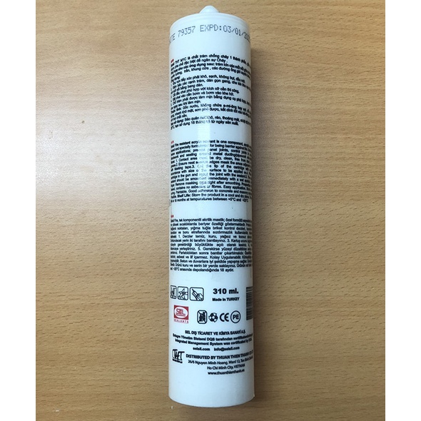 Keo chống cháy Selsil THT-M1C 300ml chịu nhiệt 1000 độ