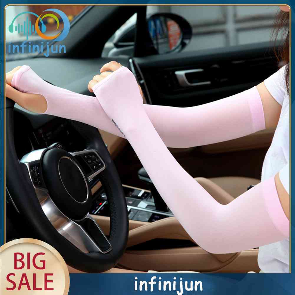 Vỏ Bọc Cánh Tay Bằng Vải Lạnh Chống Tia UV Cho Unisex