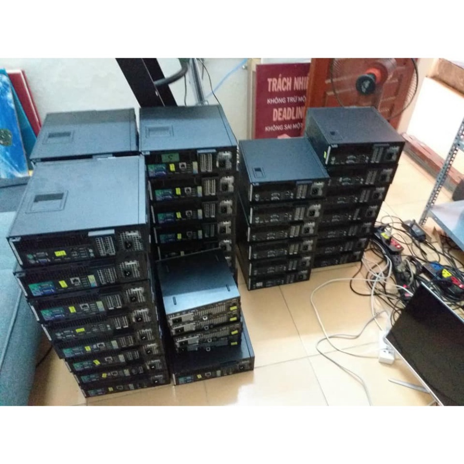 Case Đồng bộ Dell 7020/9020usff siêu mini nhỏ gọn, tích hợp LOA