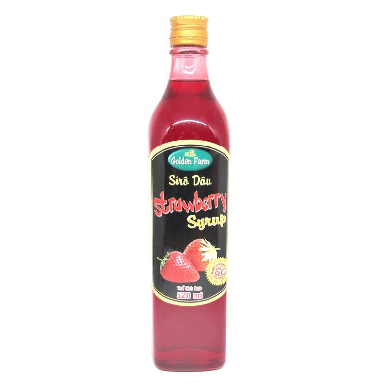 Siro Dâu Strawberry Syrup 520ml