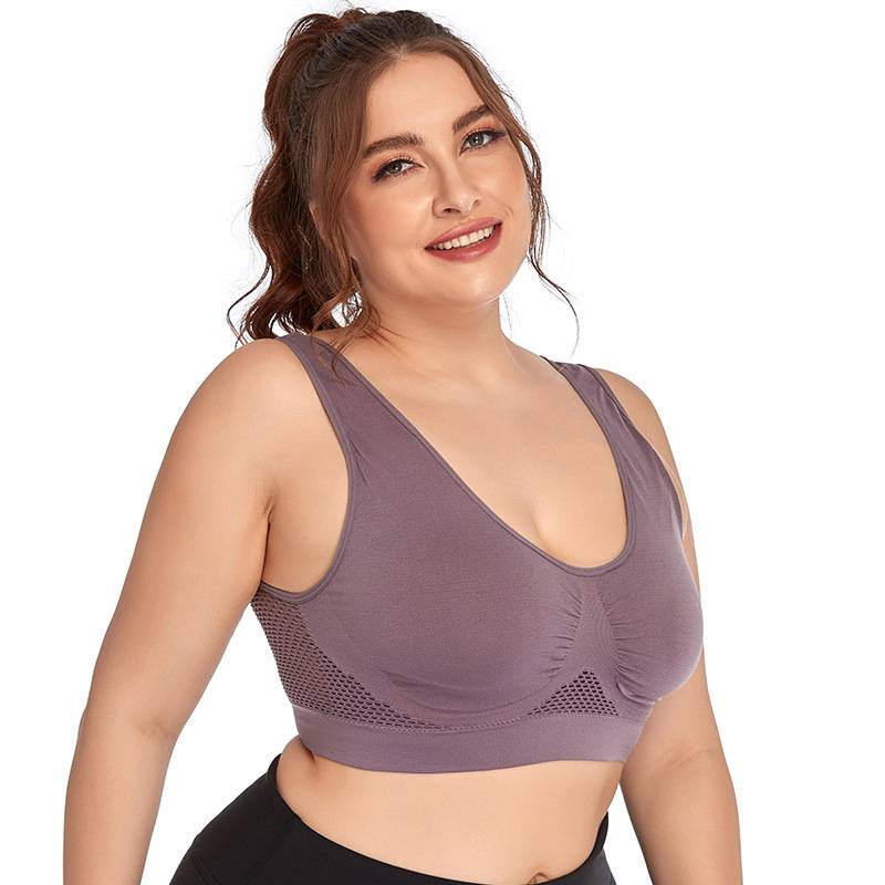 Cộng với kích thước M-6XL Liền mạch Áo ngực thể thao Đàn bà Đồ lót Bralette