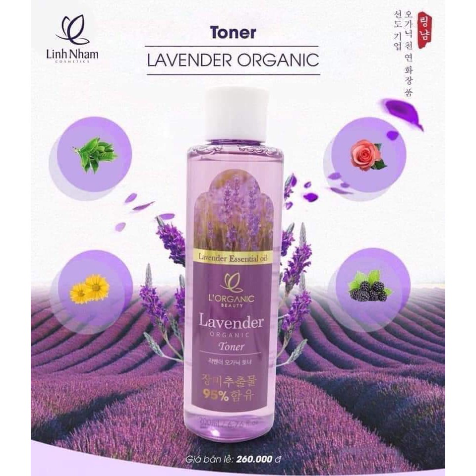 Nước hoa hồng Lavender Organic Linh Nhâm | BigBuy360 - bigbuy360.vn