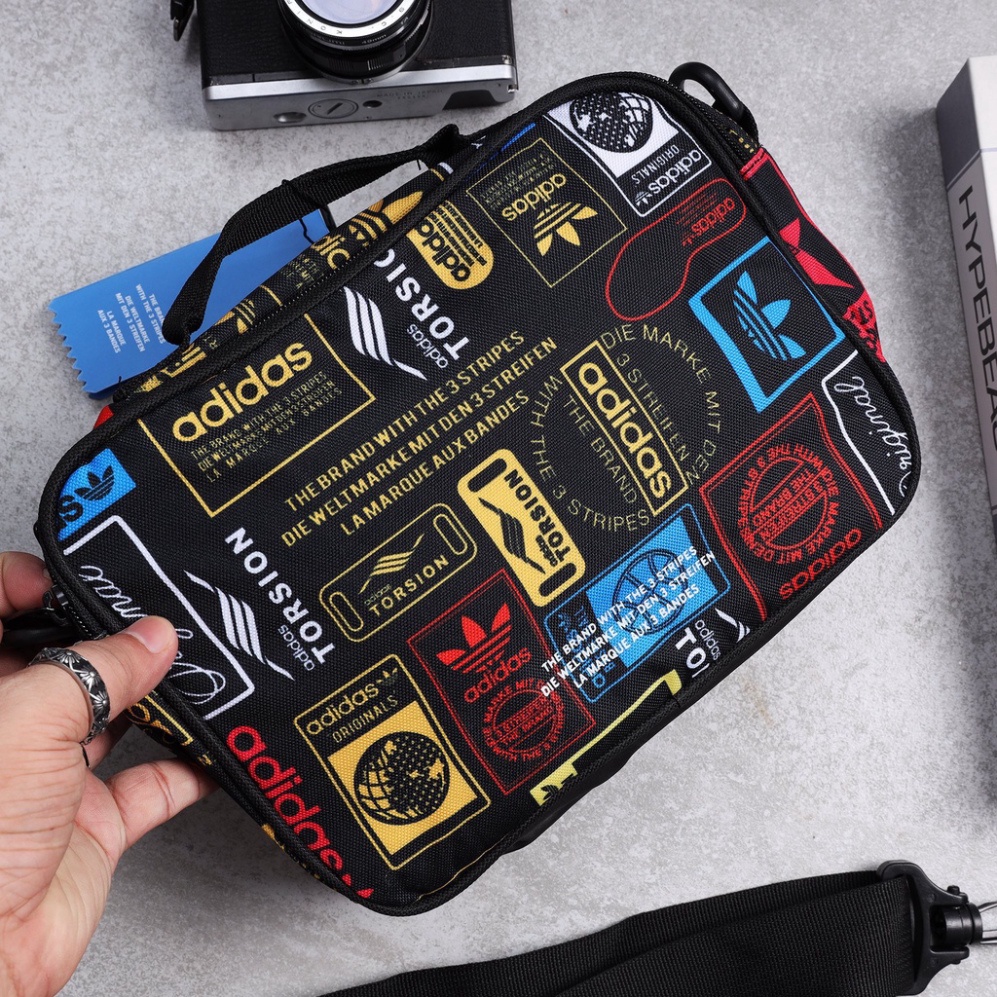 Túi đeo chéo nữ, cặp đeo chéo adidas crossbag siêu chất, phong cách hàn quốc FULL COLOR - AZ0821