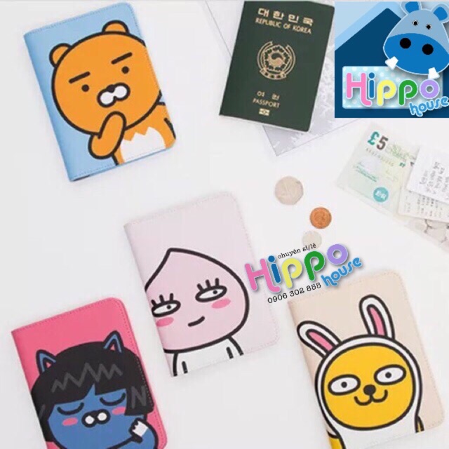 Passport cover kakaotalk - bọc hộ chiếu