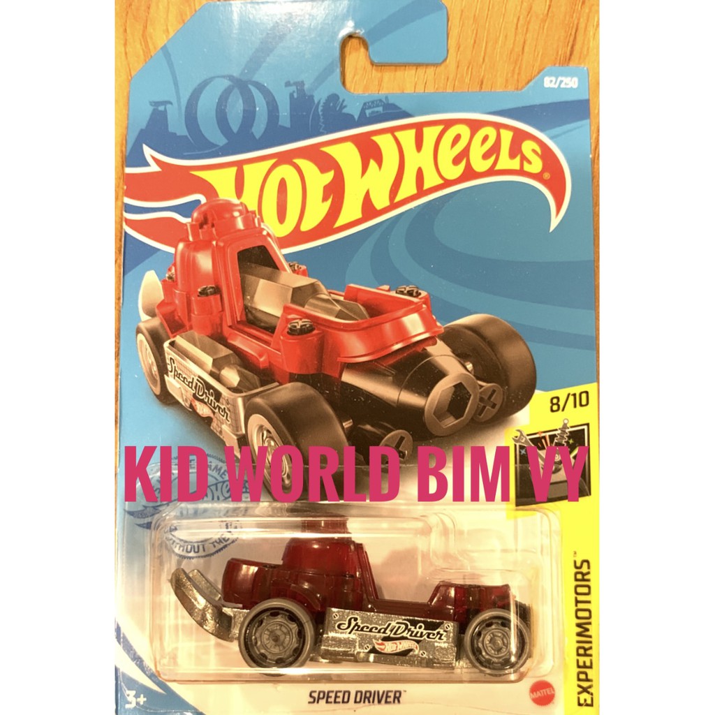 Xe mô hình Hot Wheels basic Speed Driver GRX78, 30K.