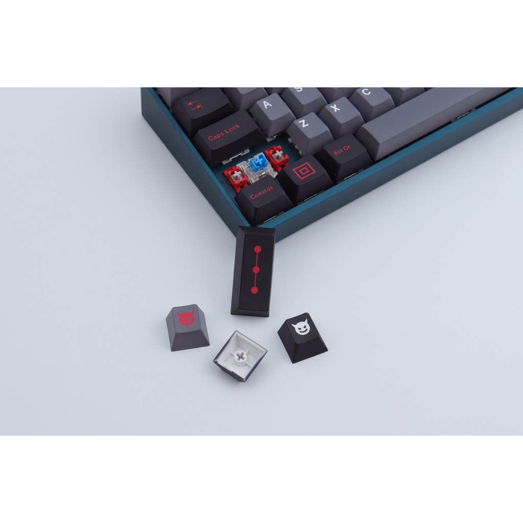 GMK Ác ngọt Keycaps, 129 phím PBT Keycaps Cherry Profile DYE-SUB Cá nhân hóa GMK Keycaps cho bàn phím cơ
