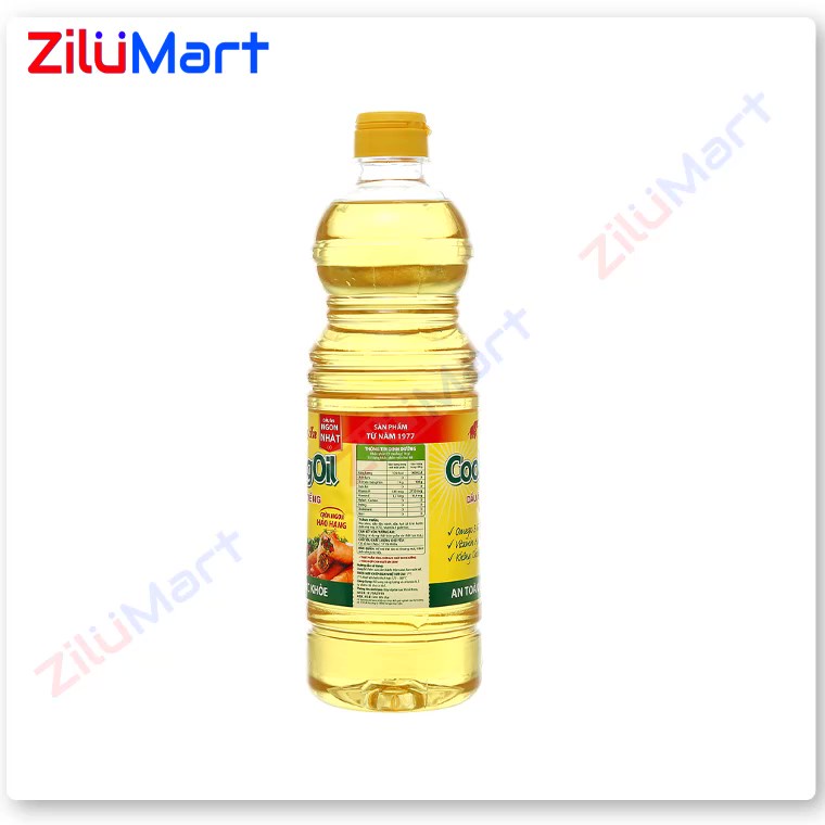 Chai dầu ăn Tường An Cooking Oil loại 1 lít