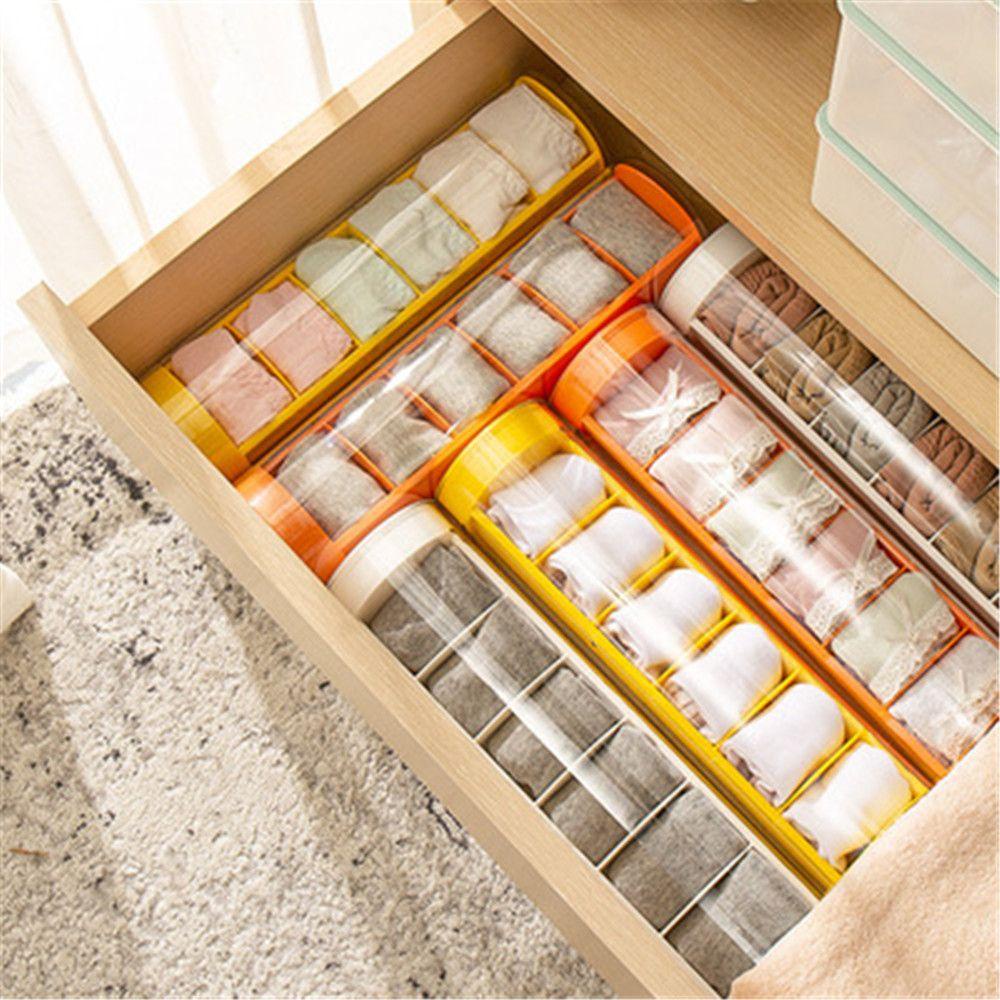 KUNHEV Hộp Đựng Quần Lót / Vớ Chống Bụi Gấp Gọn Tiện Dụng