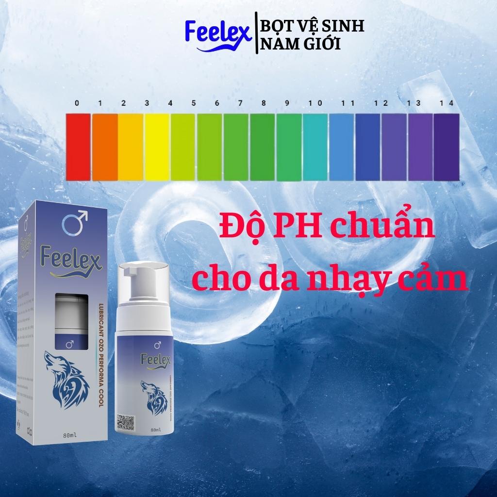 Dung dịch vệ sinh nam Lubricant OZO Performa Cool dạng bọt tuyết, lưu hương lâu