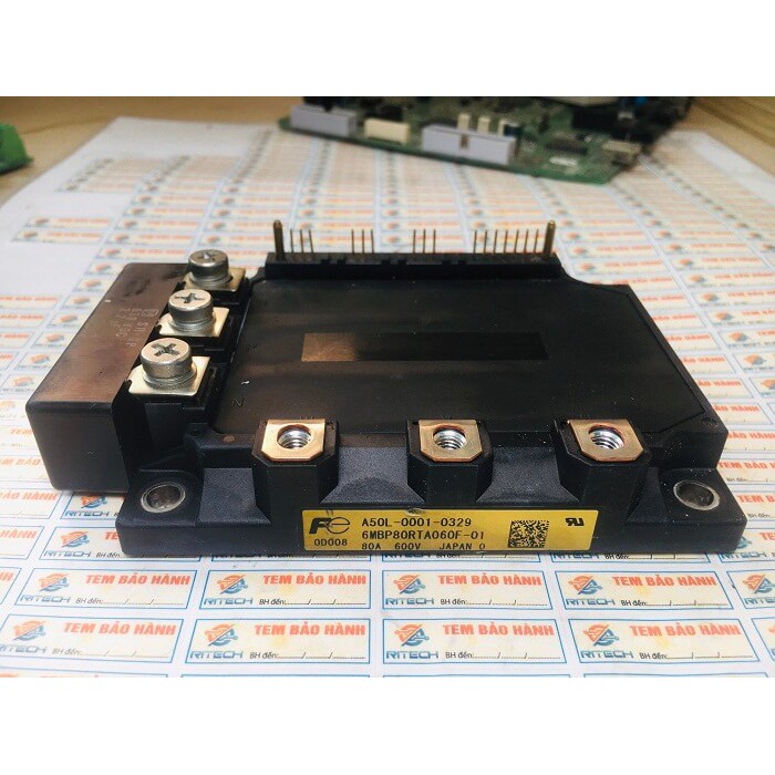 6MBP80RTA060F01 FUJI IGBT Modules 600V 80A Tháo Máy