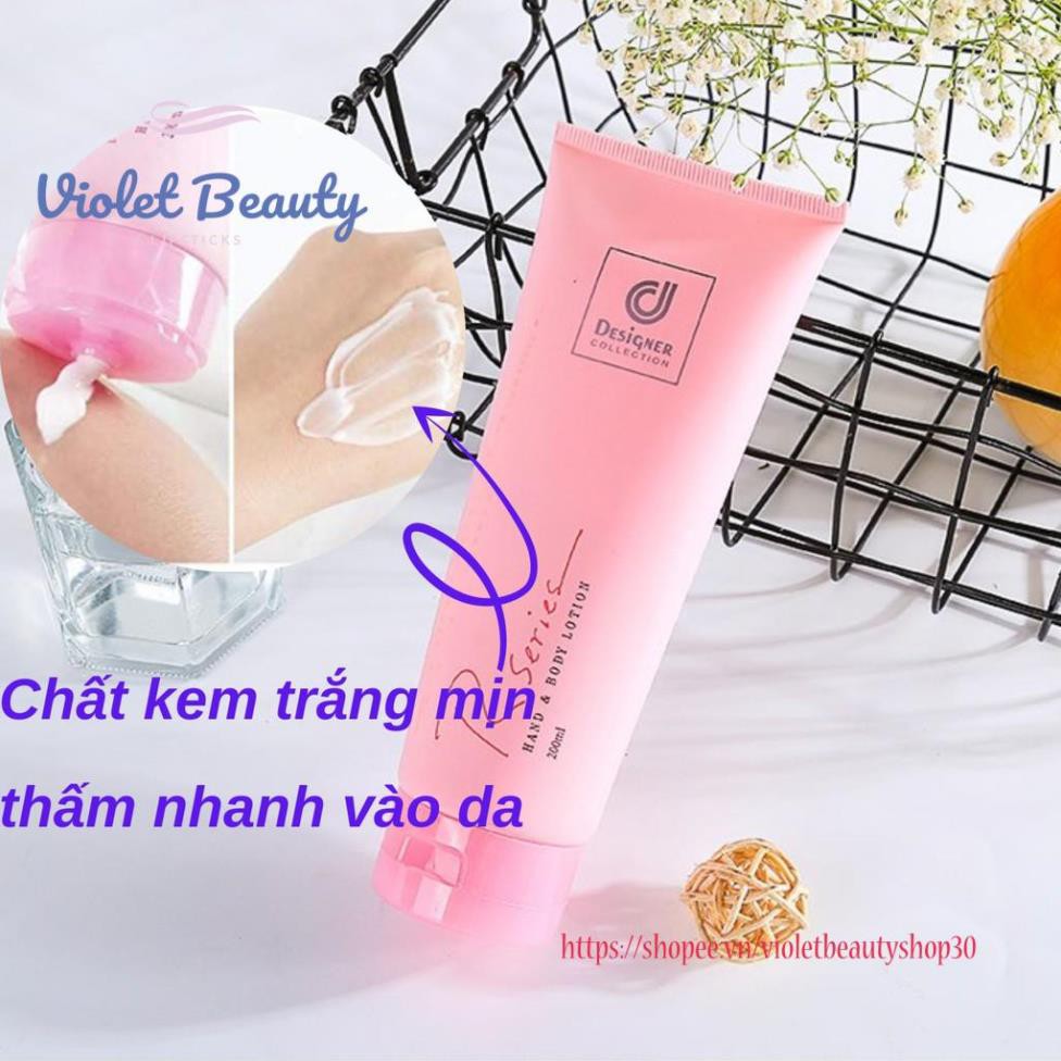 Dưỡng thể hương nước hoa Designer Collection R-Series Hand and Body lotion 200ml